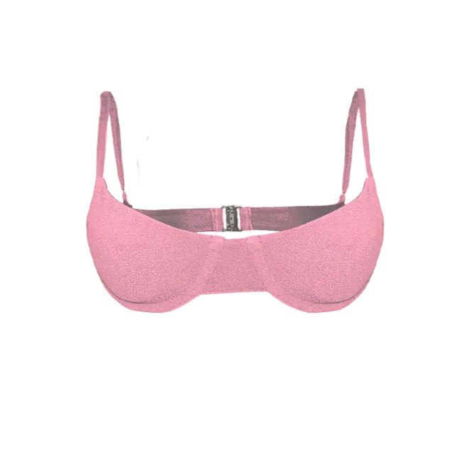 Anchor Top in Peach Pink with underwire support