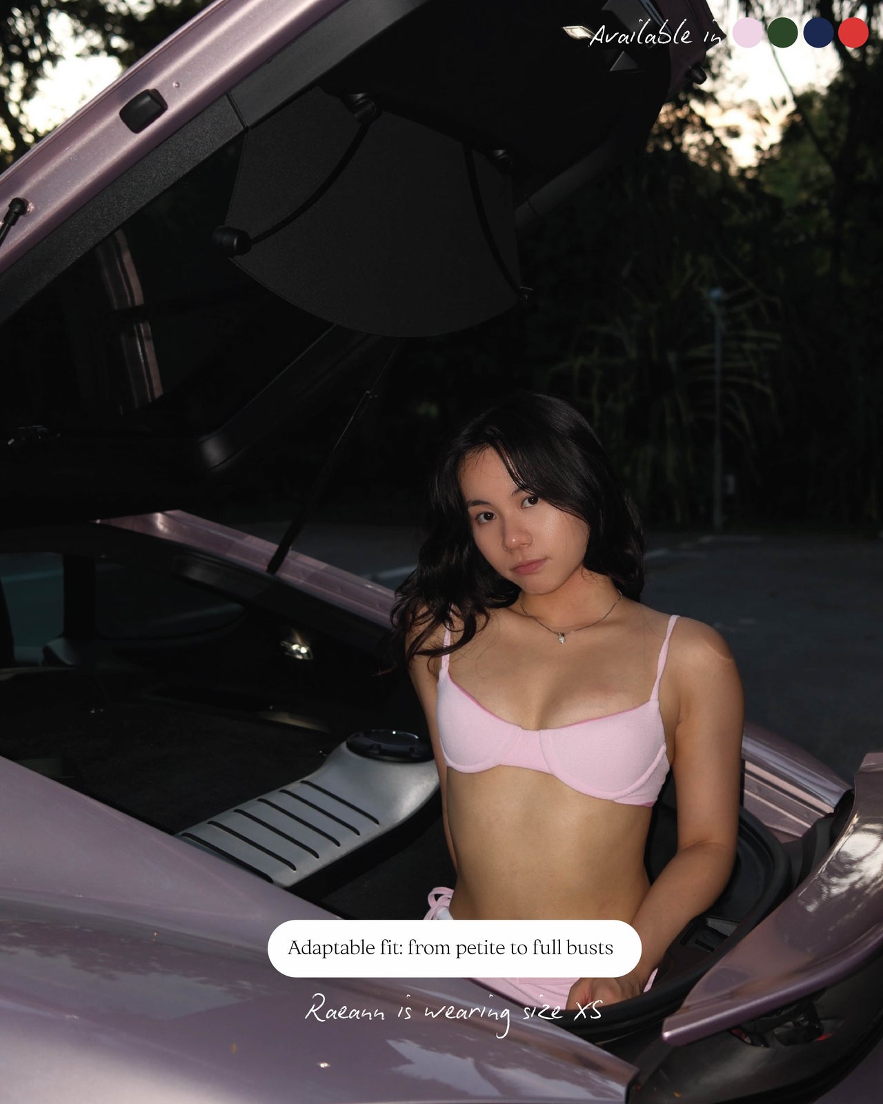 Anchor top in peach pink