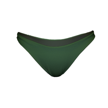Sail Bottoms in Moss Green with cheeky coverage
