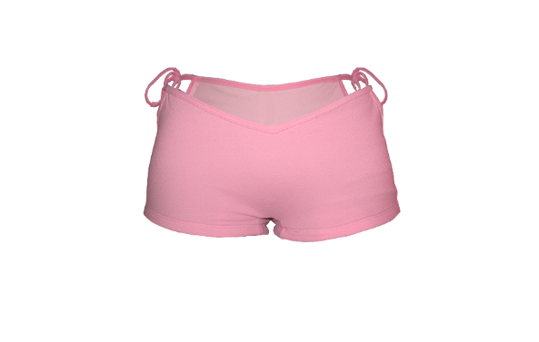 Sailor Briefs in Peach Pink with structured, full coverage silhouette