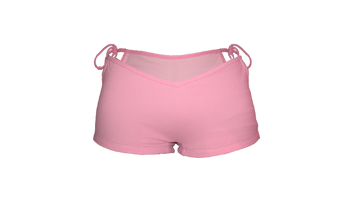 Sailor Briefs in Peach Pink with structured, full coverage silhouette